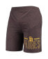 Men's Brown, Gold San Diego Padres Meter T-shirt and Shorts Sleep Set