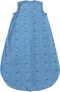 Schlafsack 1 TOG, mit Fisch-Krabben-Muster, blau, 80 cm, 1 St