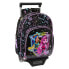 SAFTA With Trolley Wheels Monster High backpack