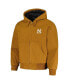 Men's Brown New York Yankees Dakota Work Full-Zip Hoodie Jacket