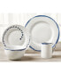 Isla 16-Pc. Dinnerware Set, Service for 4