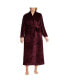 Plus Size Cozy Plush Long Wrap Robe