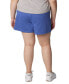 Plus Size Trek French Terry Shorts