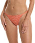 Simkhai Moxie Seersucker Bottom Women's Red Xs