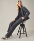 Women's Two-Button Pinstripe Blazer