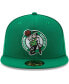 Men's Kelly Green Boston Celtics 2024 NBA Finals Champions Side Patch 59FIFTY Fitted Hat