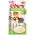 INABA Churu Chicken With Scallop Recipe 4x14g Cat Snack