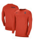 Men's Orange Syracuse Orange 2022 Coach Performance Long Sleeve V-Neck T-shirt