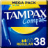 Обычные тампоны Tampax Compak 38 unidades