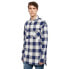 URBAN CLASSICS Long Oversized Checked long sleeve shirt