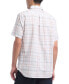 Men's Plaid Short Sleeve Button-Down Shirt