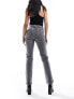 & Other Stories stretch slim leg jeans in Grey Shimmer wash