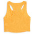 Puma Run Ultraspun Scoop Neck Crop Top Womens Orange Casual Tops 52506099