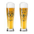 Weizenbierglas Brauchzeit I (2er-Set)