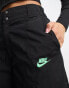 Nike Dance woven multi pocket cargo trousers in black