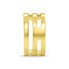 Fashion gold plated single earring EA854Y