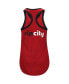 Women's Red Portland Trail Blazers Showdown Scoop-Neck Racerback Tank Top