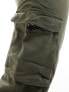 Pimkie straight leg cargo trousers in khaki