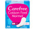 CAREFREE COTTON protector without fragrance 56 u