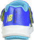 New Balance 258644 Infant Hook and Loop Sneaker Shoe Vivid Cobalt Size 2 Medium