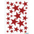 BANDAI Sticker Magic Stars Red. Glittery