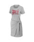 Women's Heather Gray Alabama Crimson Tide Knotted T-shirt Dress