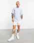 Fred Perry short sleeve oxford shirt in light blue