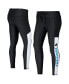 Women's Black Carolina Panthers Leggings