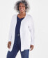 Plus Size Open-Front Long-Sleeve Cardigan, Created for Macy's