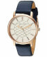 Nautica Damen Armbanduhr Coral Gables 36 mm Blau, Roségold NAPCGS011