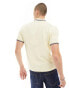 Fred Perry twin tipped polo in cream