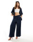 Nobody's Child Melody wide leg trouser co-ord in navy