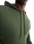 ASOS DESIGN hoodie in khaki green