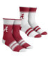 Men's and Women's Socks Alabama Crimson Tide Multi-Stripe 2-Pack Team Crew Sock Set