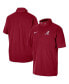 Men's Crimson Alabama Crimson Tide Coaches Half-Zip Short Sleeve Jacket