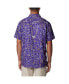 Men's Purple LSU Tigers Super Slack Tide Omni-Wick Button-Up Shirt