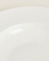 Bone china pasta plate