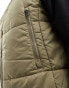 Only & Sons funnel neck gilet in stone