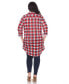 Plus Piper Stretchy Plaid Tunic