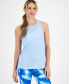 Women's Birdseye Mesh Racerback Tank Top, Created for Macy's