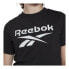 Футболка с коротким рукавом женская Reebok Cropped Identity Чёрный