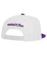 Men's White/Purple TCU Horned Frogs 2-Tone 2.0 Snapback Hat