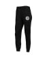 Women's Black Chicago Cubs Marble Jogger Pants