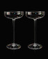 Polka Dot Champagne Coupe Glasses, Set of 2