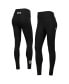 Women's Black Brooklyn Nets Classics Lux Leggings