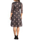 Women's Mon Cherie Floral Lace Cocktail Dress