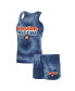 Женская пижама Concepts Sport Womens Navy Houston Astros Billboard Racerback Tank Top and Shorts Set