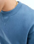 ASOS DESIGN heavyweight oversized sweatshirt in blue