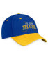 Men's Blue/Gold St. Louis Blues Heritage vintage-like Flex Hat