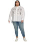 Plus Size City Scene Cotton Shirt, First@Macy’s